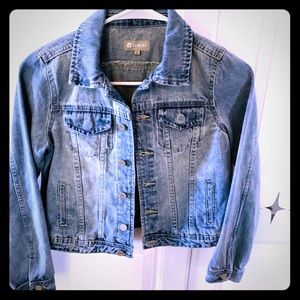 Girls Jean Jacket, Like New! Size Large (12)